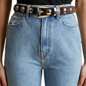 Khaite Benny Belt with studs